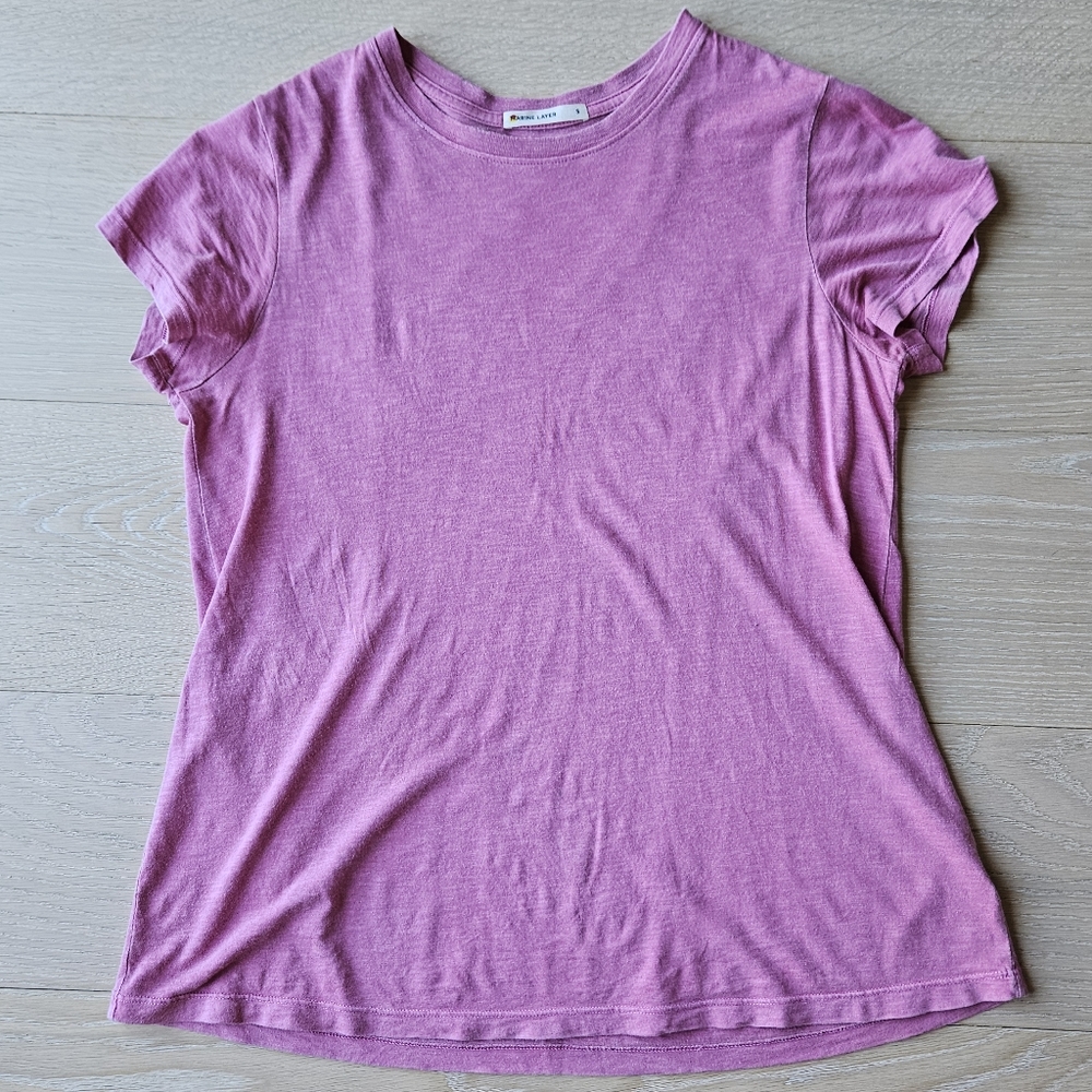 *NWT* Marine Layer Swing Crew-Lilac Rose